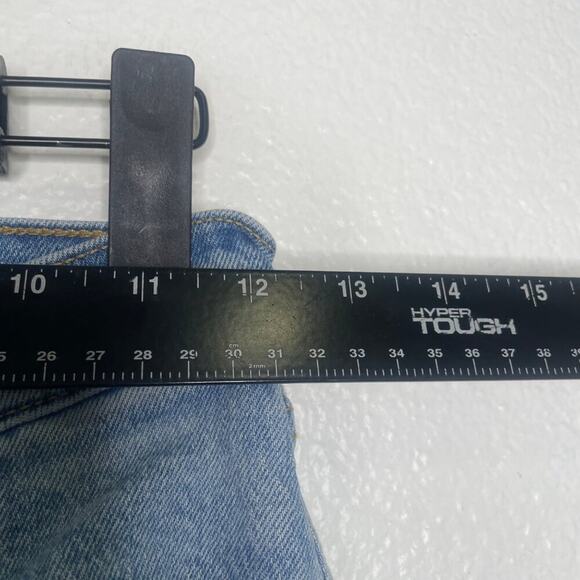 Levi's Womens Jeans Size 25 Ribcage Straight Leg Denim Blue Light Wash Casual - Picture 6 of 16